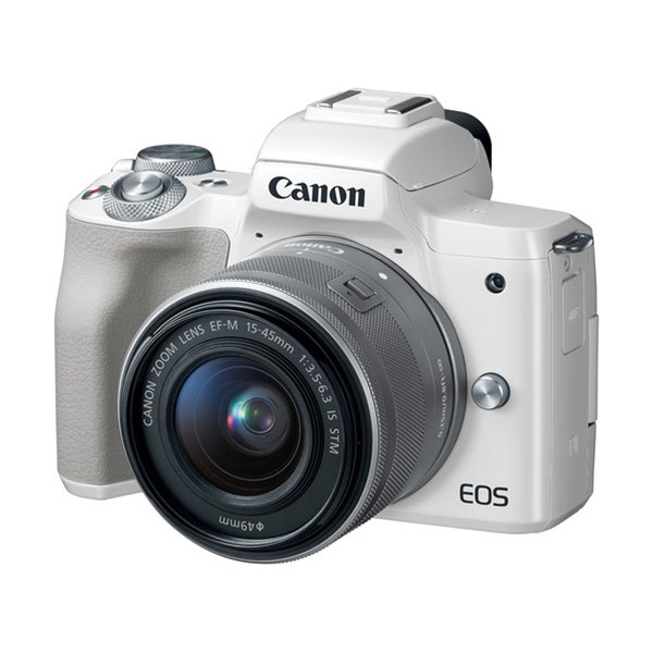 Canon EOS M50 in white